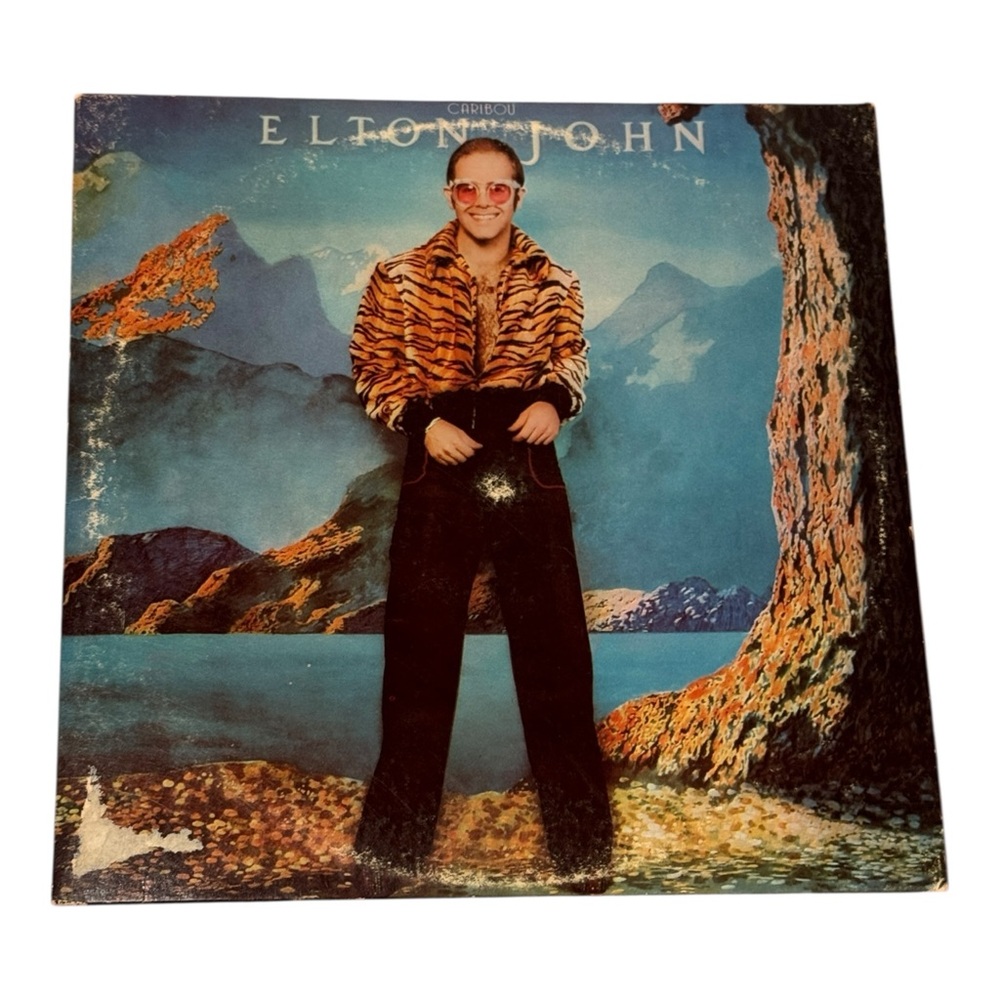 Elton John Caribou Vinyl Record